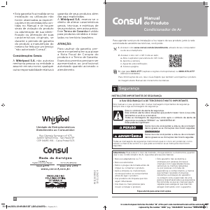 Manual Consul CCK07AB Ar condicionado