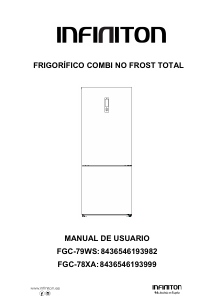 Handleiding Infiniton FGC-79WS Koel-vries combinatie