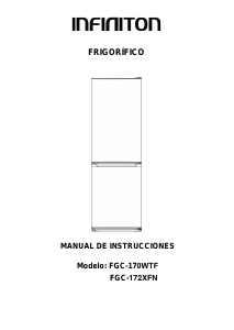 Bedienungsanleitung Infiniton FGC-172XFN Kühl-gefrierkombination