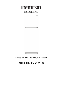Manual de uso Infiniton FG-249NTW Frigorífico combinado