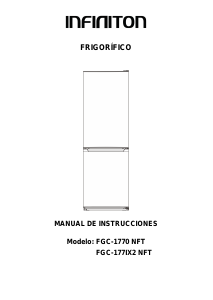 Manual Infiniton FGC-177IX2 NFT Frigorífico combinado