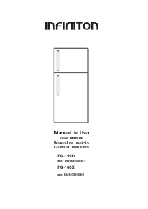 Mode d’emploi Infiniton FG-160X Réfrigérateur combiné