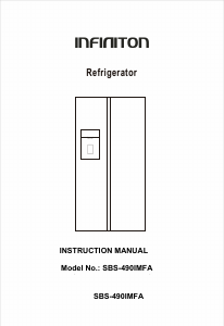 Manual Infiniton SBS-490IMFA Frigorífico combinado