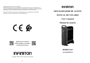 Manual Infiniton HORM-N10 Aquecedor