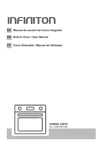 Manual Infiniton CW70 Oven