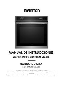 Manual Infiniton DD13SA Oven