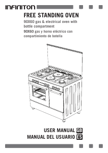 Manual de uso Infiniton CC9696XHTP Cocina