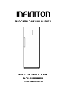 Manual Infiniton CL-70H Refrigerator