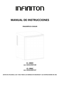 Manual Infiniton CL-38WC Refrigerator