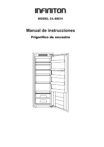 Manual Infiniton CL-BB34 Refrigerator
