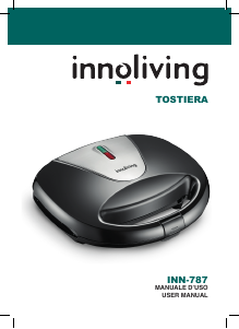Manual Innoliving INN-787 Contact Grill