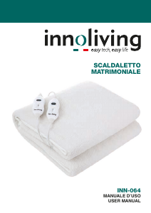 Manuale Innoliving INN-064 Coprimaterasso elettrico