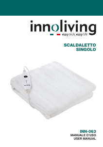 Manuale Innoliving INN-063 Coprimaterasso elettrico