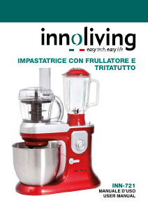 Manuale Innoliving INN-721 Robot da cucina