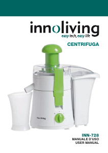 Manual Innoliving INN-728 Juicer