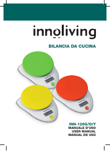 Manual Innoliving INN-126G Kitchen Scale