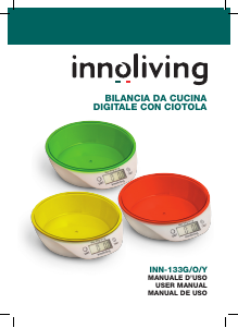 Manuale Innoliving INN-133G Bilancia da cucina