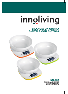 Manual Innoliving INN-132 Kitchen Scale