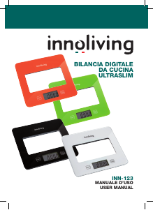 Manual Innoliving INN-123 Kitchen Scale