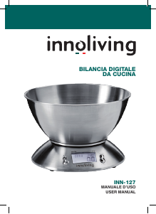 Manual Innoliving INN-127 Kitchen Scale