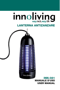 Manuale Innoliving INN-081 Repellente per insetti