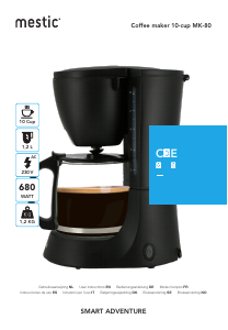 Brugsanvisning Mestic MK-80 Kaffemaskine