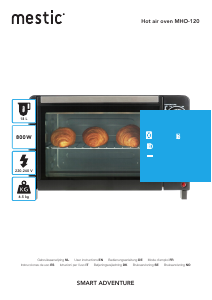 Manual de uso Mestic MHO-120 Horno