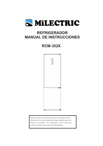 Manual Milectric RCM-352X Fridge-Freezer