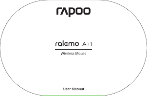 Manual Rapoo Ralemo Air 1 Mouse