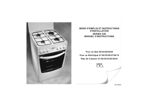 Mode d’emploi Arrow B52312F01 Cuisinière