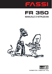 Manuale Fassi FR 350 Cyclette