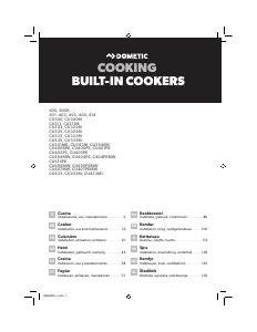 Manual de uso Dometic CU401PE Cocina