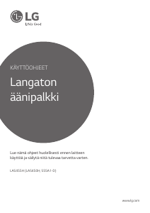 Käyttöohje LG LAS455H Kaiutin