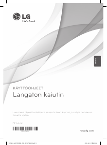 Käyttöohje LG NP6630 Kaiutin