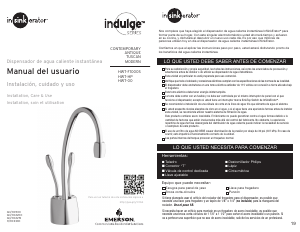 Manual de uso InSinkErator HWT-F1000S Grifería
