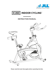 Handleiding JLL IC260 Hometrainer