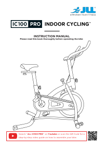 Handleiding JLL IC100 Pro Hometrainer