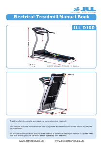 Handleiding JLL D100 Loopband