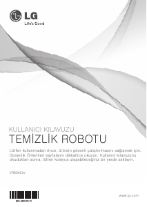Kullanım kılavuzu LG VR6340LV Elektrikli süpürge