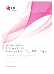 Handleiding LG BKS-1000 Blu-ray speler