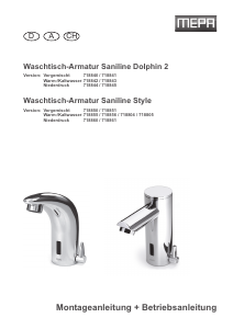 Bedienungsanleitung MEPA Saniline Style Wasserhahn