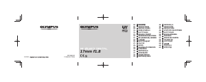 Manual Olympus M.ZUIKO DIGITAL 17mm F1.8 Lente