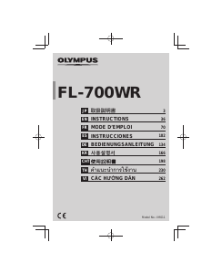 Manual de uso Olympus FL-700WR Flash