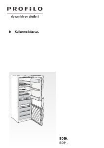 Kullanım kılavuzu Profilo BD3056IFAN Donduruculu buzdolabı
