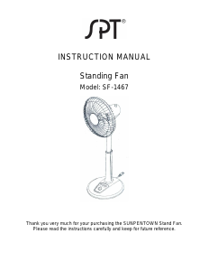 Manual SPT SF-1467 Fan