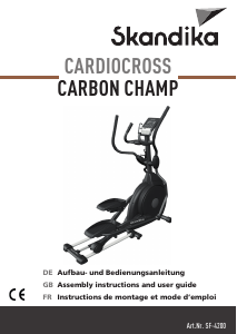 Handleiding Skandika SF-4200 Carbon Champ Crosstrainer