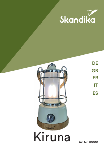 Handleiding Skandika 80010 Kiruna Lamp