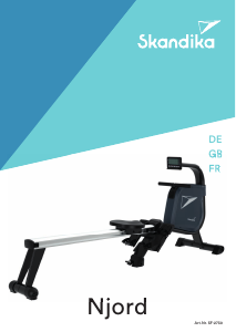 Mode d’emploi Skandika SF-2730 Njord Rameur