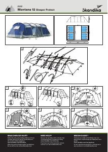 Manual Skandika Montana 12 Tent