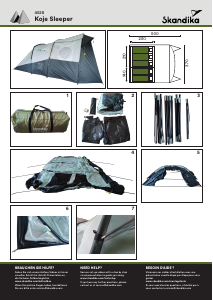 Manual Skandika Koje Sleeper Tent